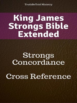 cover image of King James Strongs Bible Extended
